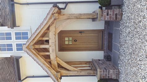 Oak Porch Doorway Wooden Porch Canopy Entrance Self Build Kit