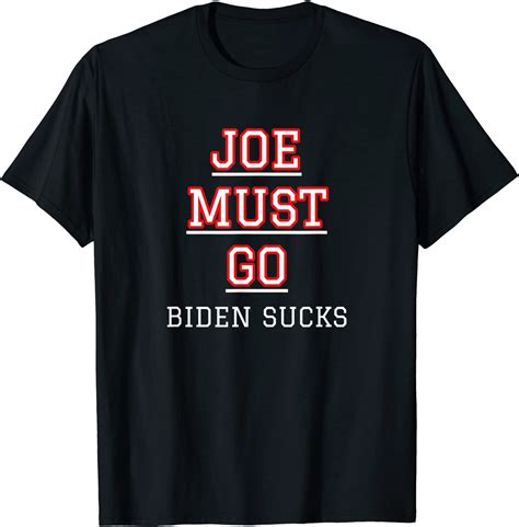 Official Joe Must Go Biden Sucks T Shirt Shirtsmango Office