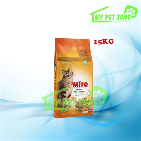 Mito Lamito Premium Adult Chicken Cat Food 15kg Shopee Malaysia