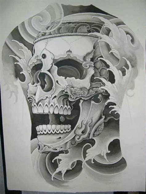Hình xăm lưng đẹp nhất 2017. Hinh Xam Skull Full Lung - Hinh XÄƒm Full LÆ°ng Ä'áº¹p ...