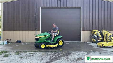 Sold John Deere X500 54” Garden Tractor Youtube