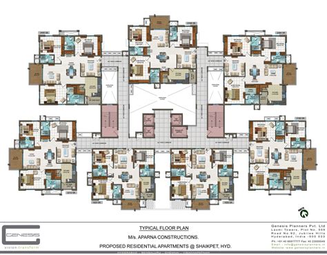 Pin On Residential Tower Floor Plan