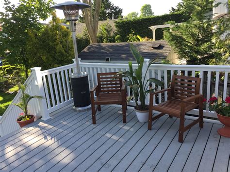 Beachhouse Grey Composite Decking From Lowes Deck Designs Backyard