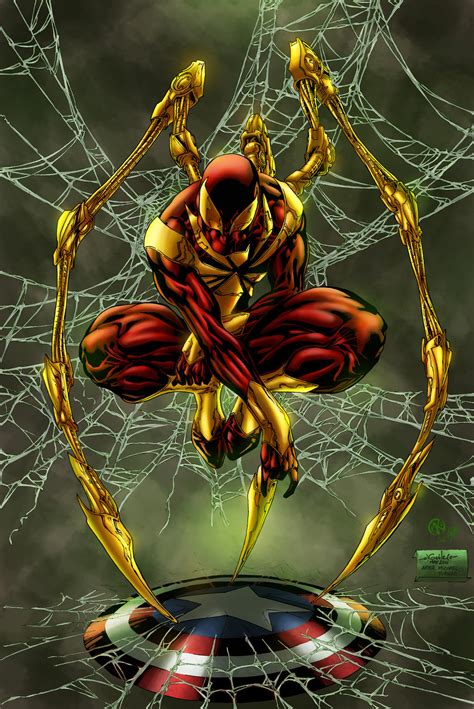 Iron Spider Colors By Zethkeeper On Deviantart