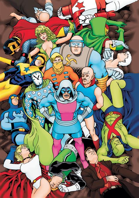 Dc Retroactive Justice League Of America The 90s Comic Art