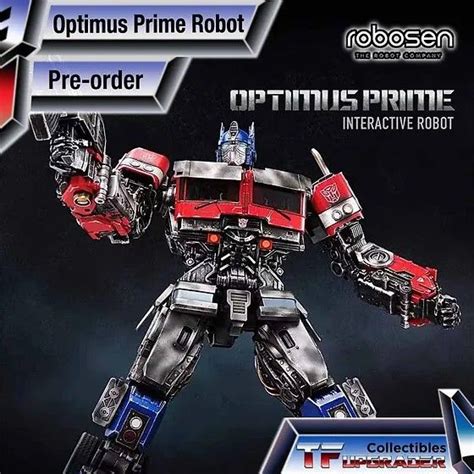 Pre Order Robosen Optimus Prime Rise Of The Beasts Signature Robot
