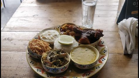 Best Bengali Mutton Thali In Noida Youtube