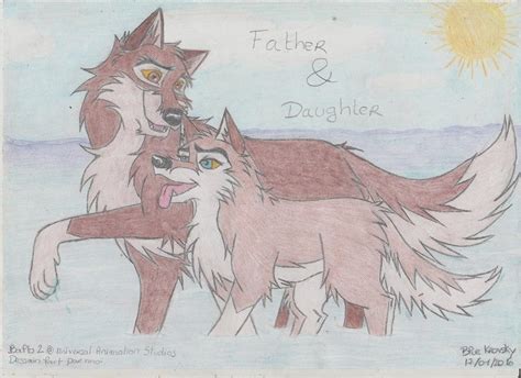 Balto And Aleu Father And Daughter By Bluekrovsky On Deviantart