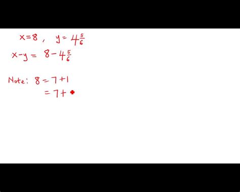 solved evaluate the variable expression x y for the given values of x and y x 8 y 4 5 6