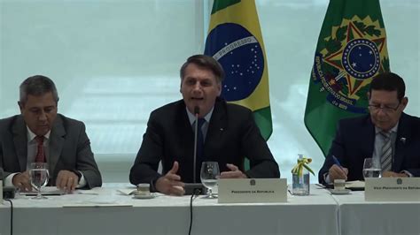 Bolsonaro Reunião Ministerial De 22 De Abril De 2020 Youtube