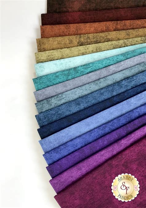 Denim 16 Fq Set Rainbow Set By Rjr Fabrics Shabby Fabrics Quilting