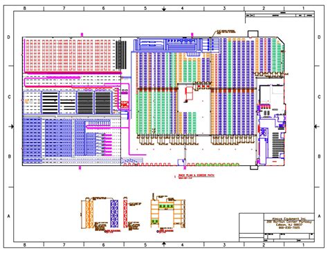 Come up with a 3d pallet racking drawing of various configuration within seconds. Layout & Design | Always Equipment Inc