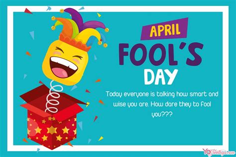 Create April Fools Day Wishes Greeting Card