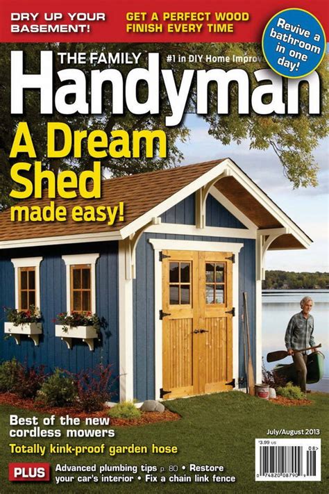 You don't have to spend money on calling in a handyman to do simple fixes or taking furniture and other household items to be repaired. The Family Handyman Font