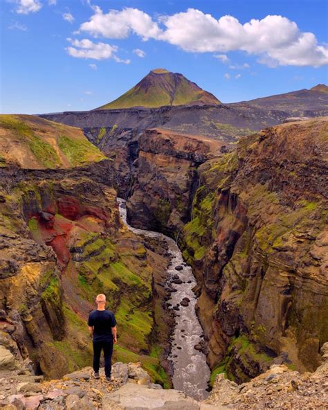 An Hidden Gem In The Icelandic Highlands Markarfljótsgljúfur Canyon