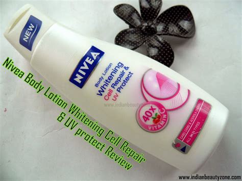 Indian Beauty Zone Nivea Body Lotion Whitening Cell Repair And Uv