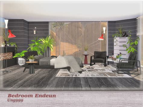 Bedroom Endeun By Ung999 Sims 4 Bedroom