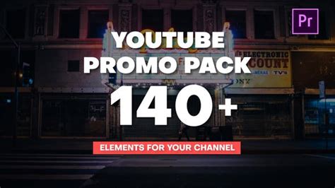 Youtube Promo Pack Mogrt Videohive Premiere Pro 28530663 Graphixtree