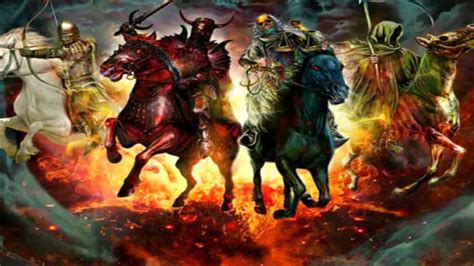 The Four Horsemen Of The Apocalypse Revelation 6 Youtube
