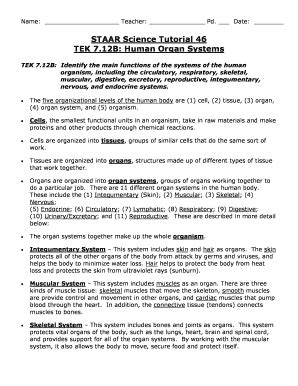 Staar Science Tutorial 39 Answer Key AirSlate SignNow