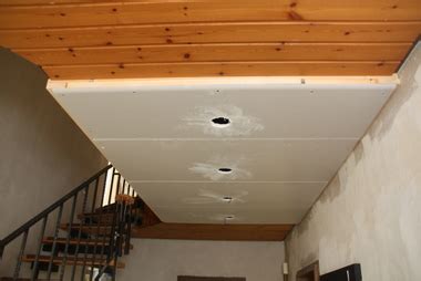 Deckenverkleidung mit rigips