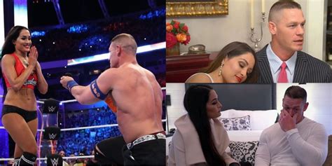 why nikki bella and john cena broke up after their wrestlemania engagement explained flipboard