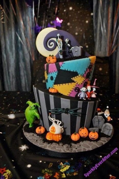 Cakes With Character The Nightmare Before Christmas Sparklyeverafter