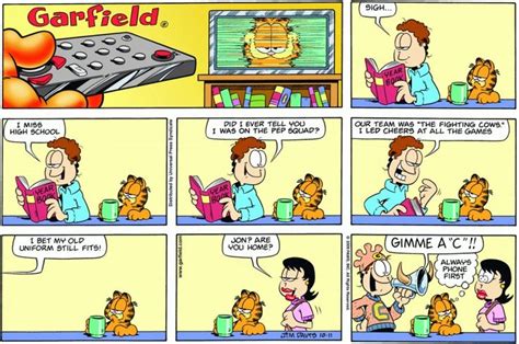 Garfield Comic Strip Garfield Comics Garfield Cartoon Fun Comics
