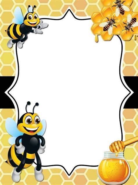 School Frame Png In 2020 School Frame Bee Pictures Bee Pictures