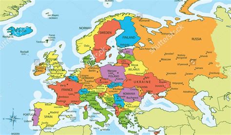 Map Of Eastern Europe Countries And Capitals 25 Categorical Map Of