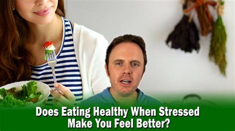 Does Eating Healthy When Stressed Make You Feel Better Podcast YouTube