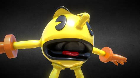 pacman buy royalty free 3d model by soy3d oibafsagenev [181e26f