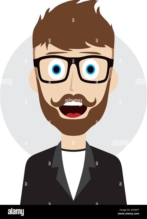 Funny Laughing Guy Stock Vector Image And Art Alamy