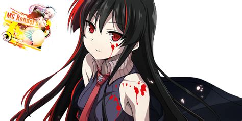 Akame Ga Kill Akame Render Anime Png Image Without Background