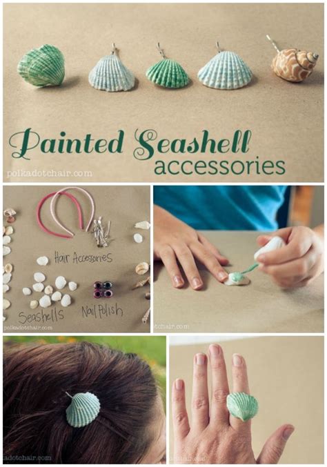 Diy Painted Seashell Accessories Pictures Photos And Images For