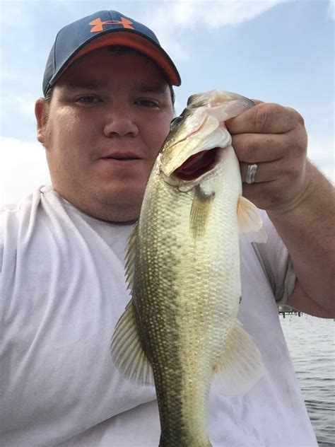 Caught A Largemouth Bass On Lake Limestone Using A C Rig