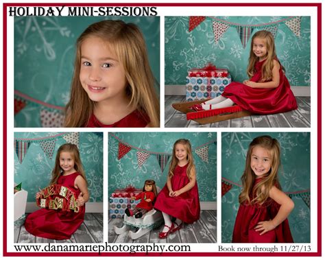 Dana Marie Photography Holiday Mini Sessions Announced Dana Marie