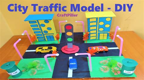 Smart City Model Clean City And Traffic For School Science Project