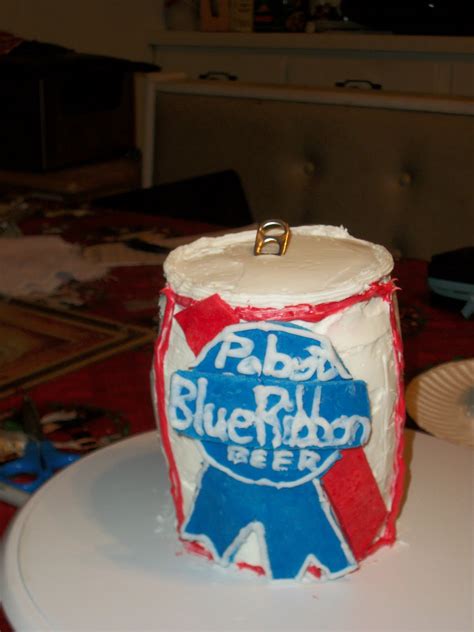 Kates Cookbook Pabst Blue Ribbon Cake