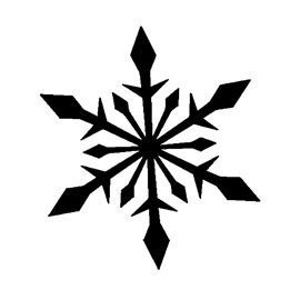 On this site still there is a creation of a color stencil from a photo, and also effect of an engraving. Snowflake Stencil 02 | Free Stencil Gallery