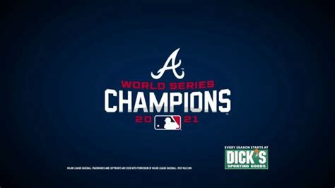 Dick S Sporting Goods Tv Spot World Series Atlanta Braves Gear