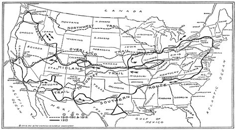To Map Two Trails Across Continent New York Times May 4 1913 At