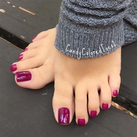 Beauty Pink Simple Toe Nails Toe Nail Color Toe Nails