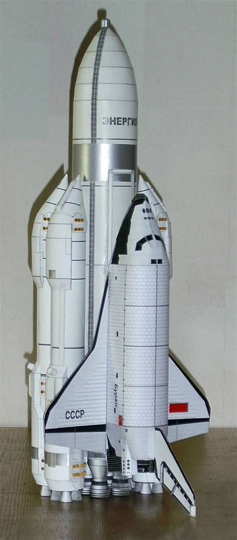 Papercraft Space Shuttle Template