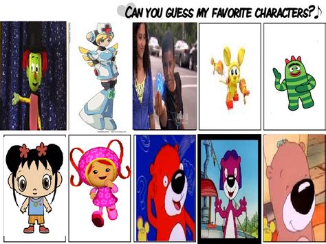 Can You Guess My Ten Favorite Characters By Nickeinsteins2gether On