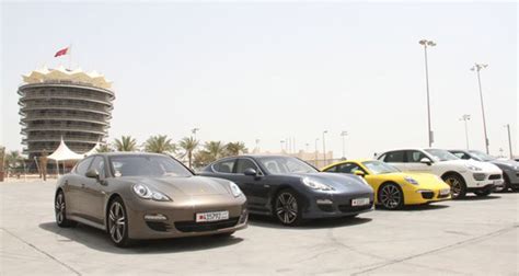 Porsche Centre Bahrain Hosts Test Run Event Porsche Middle East