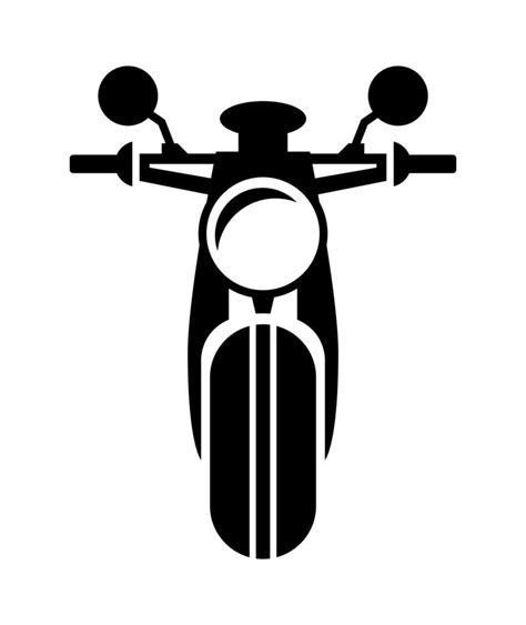 Chopper Motorcycle Silhouette 3759028 Vector Art At Vecteezy