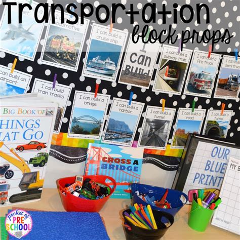 Transportation Centers And Activities 2 Freebies Too Pocket Of