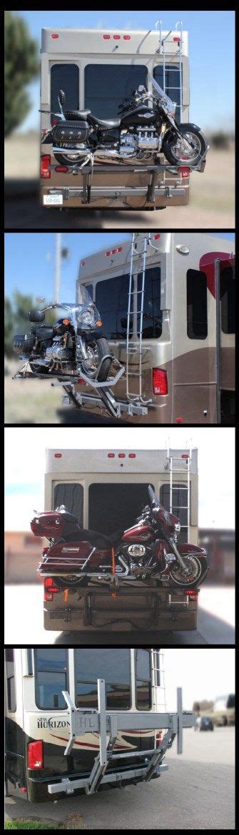 5th Wheel Motorcycle Lift Carrying A Harley Davidson Motorcycle In 2020