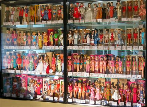 Check out our doll display cabinet selection for the very best in unique or custom, handmade pieces from our buffets & china cabinets shops. My Vintage Barbies Blog: My Barbie Display Cabinets